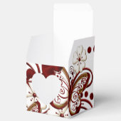 Red Heart Butterfys Herz Gefälligkeitsbox Geschenkschachtel (Geöffnet)