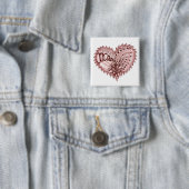 Red Heart Fire Doodle Button (Beispiel)