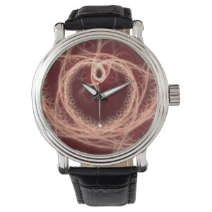 Red Heart Fraktal Watch Armbanduhr