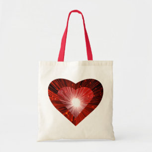 Red Heart 'heart' tobag Tragetasche