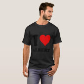 Red Heart I Liebe Albert T-Shirt (Vorne ganz)
