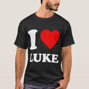 Red Heart I Liebe Luke T-Shirt