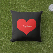 Red Heart Individuelle Name Monogrammgeschenk für  Kissen (Golfball-Marker)