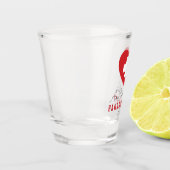 Red Heart Junggeselinnen-Abschied Hangover Schnapsglas (Links)