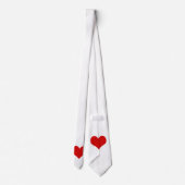 Red Heart Krawatte (Rückseite)