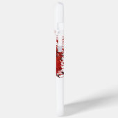 Red Heart Leaf Tree Case-Mate iPhone Hülle (Rückseite / Links)