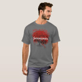 Red Heart Leaf Tree T-Shirt (Vorne ganz)