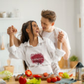 Red Heart Leaf Tree Wedding Schürze