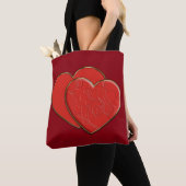 Red Heart Liebe Duo + Ihr Backgr. Ideen Tasche (Von Nahem)