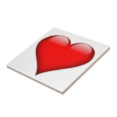 Red Heart Liebe Fliese (Seite)