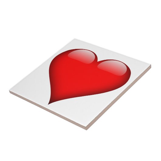 Red Heart Liebe Fliese (Seite)