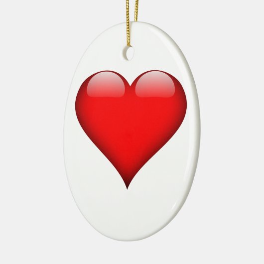 Red Heart Liebe Keramikornament (Links)