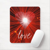 Red Heart 'Liebe' Mousepad (Mit Mouse)