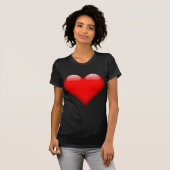 Red Heart Liebe T-Shirt (Vorne ganz)