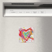 Red Heart Magnet (In Situ (Geschirrspüler))