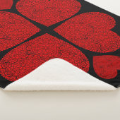 Red Heart Mandala Sherpadecke (3/4)