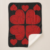 Red Heart Mandala Sherpadecke (Vorderseite)