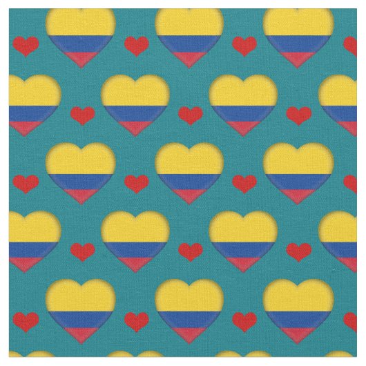 Red Heart Modefabrik/Kolumbien Stoff (Nahaufnahme)