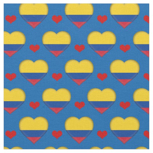 Red Heart Modefabrik/Kolumbien Stoff (Nahaufnahme)