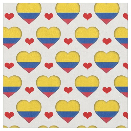 Red Heart Modefabrik/Kolumbien Stoff (Nahaufnahme)