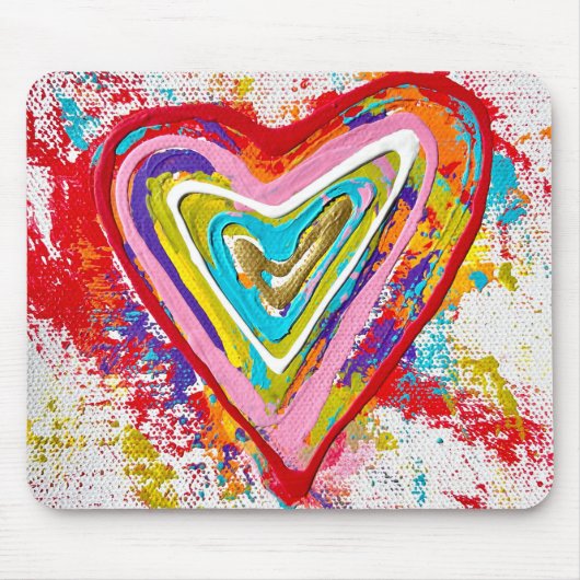 Red Heart Mousepad (Vorne)