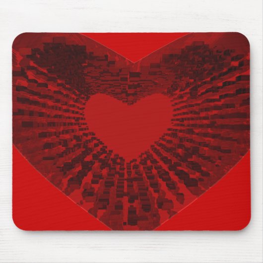 Red Heart Mousepad (Vorne)