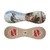 Red Heart Our First Christmas Together 2 Photo Baseball (Paneele)