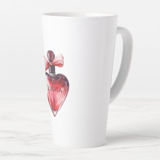 Red Heart Parfüm Flasche Milchtasse (Rechte Ecke)