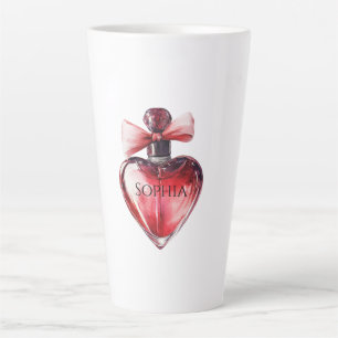 Red Heart Parfüm Flasche Milchtasse