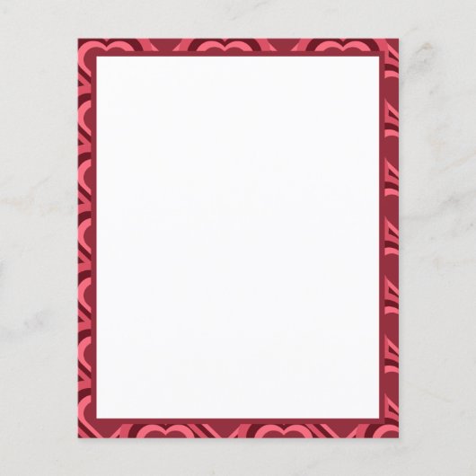 Red Heart Pattern (Vorderseite)