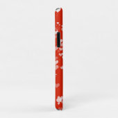Red Heart Pattern Case-Mate iPhone Hülle (Hinten/Rechts)