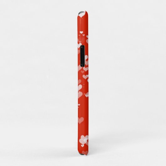 Red Heart Pattern Case-Mate iPhone Hülle (Hinten/Rechts)
