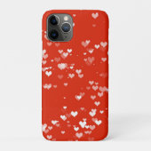 Red Heart Pattern Case-Mate iPhone Hülle (Rückseite)