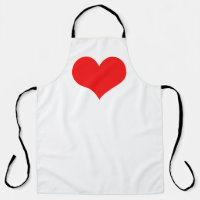 Red Heart Pattern White Modern Niedlich Gift 2023