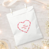 Red Heart Personalisiert Geschenktütchen (Ausgeschnitten)