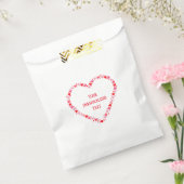 Red Heart Personalisiert Geschenktütchen (Versiegelt)
