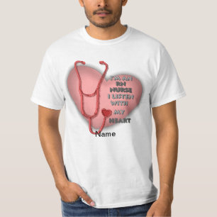 Red Heart RN Registered Nurse T-Shirt