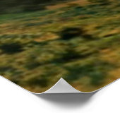 Red Heart Sunny Good Morgens Poster (Ecke)