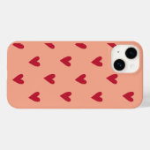 Red Heart Telefon Case-Mate iPhone Hülle (Rückseite (Horizontal))