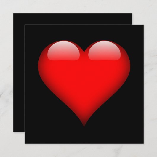 Red Heart Trendy Liebe Wedding (Vorne/Hinten)