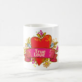Red Heart True Love Kaffeetasse (Mittel)