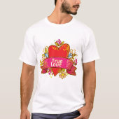 Red Heart True Love T-Shirt (Vorderseite)