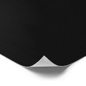 Red Heart Valentine Custom Poster (Ecke)