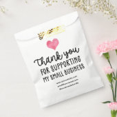 Red Heart Vielen Dank, dass Sie kleine Unternehmen Geschenktütchen (Versiegelt)