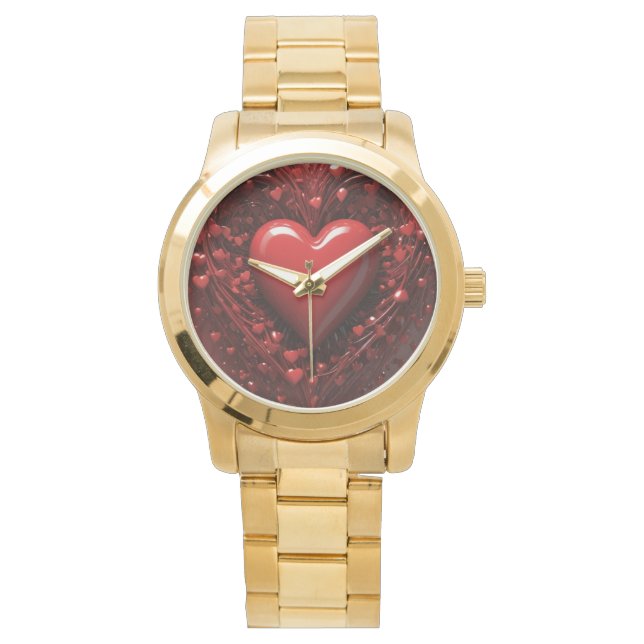 Red Heart Watch Armbanduhr (Vorderseite)