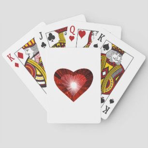 Red Heart White Spielkarten