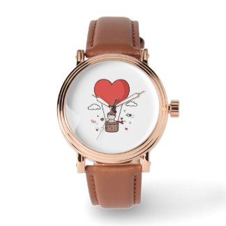 Red Heart Wristwatch – Valentine’s Day Gift for Lo Armbanduhr