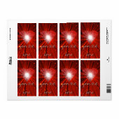 Red Heart "Your Text"-Label (Vorne)
