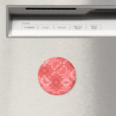 Red Hearts and Diamonds Magnet (In Situ (Geschirrspüler))