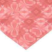 Red Hearts and Diamonds Tischdecke (Schrägansicht)
